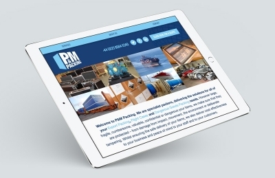 P&M Packing (Southampton), Website Design